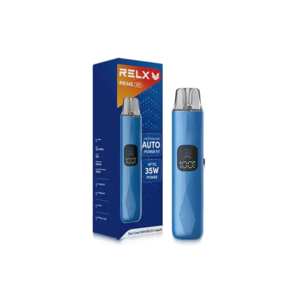 RELX-Prime.webp RELX 悅刻注油電子煙主機 小煙設備設計 自由搭配煙油使用 日常攜帶方便 玩家推薦選擇